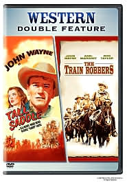 Train Robbers / Tall in the Saddle: DVD Cover