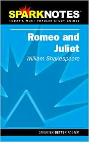 Romeo and Juliet (SparkNotes Literature Guide Series) by William Shakespeare: Book Cover