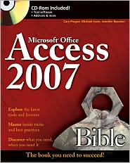 Access 2007 Bible by Michael R. Groh: Book Cover