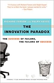 The Innovation Paradox by Richard Evans Farson: Book Cover