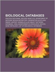 Biological Databases: Protein Data Bank, Decode Genetics, 