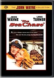 The Sea Chase with John Wayne: DVD Cover