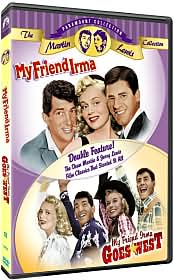 My Friend Irma / My Friend Irma Goes West with Dean Martin: DVD Cover