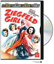 Ziegfeld Girl with James Stewart: DVD Cover
