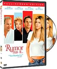 Rumor Has It... with Jennifer Aniston: DVD Cover
