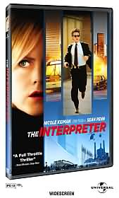 The Interpreter with Nicole Kidman: DVD Cover