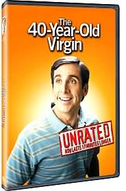 The 40 Year-Old Virgin with Steve Carell: DVD Cover