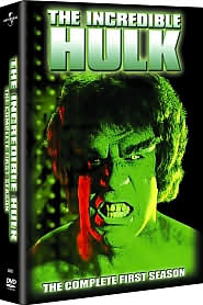 The Incredible Hulk - The Complete First Season with Bill Bixby: DVD Cover