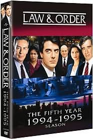 Law & Order - The Fifth Year with Sam Waterston: DVD Cover