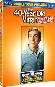 The 40 Year-Old Virgin with Steve Carell: DVD Cover