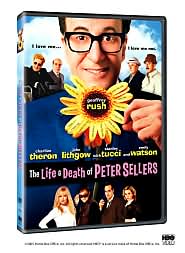 The Life and Death of Peter Sellers with Geoffrey Rush: DVD Cover