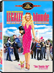 Legally Blonde starring Reese Witherspoon: DVD Cover