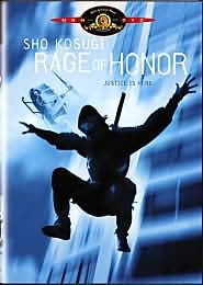 Rage of Honor with Sho Kosugi: DVD Cover