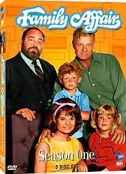 Family Affair - Season 1 with Brian Keith: DVD Cover