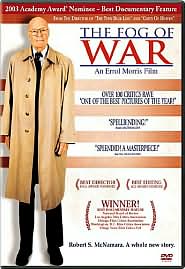 The Fog of War with Robert S. McNamara: DVD Cover