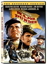 Major Dundee with Charlton Heston: DVD Cover