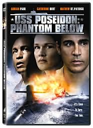 USS Poseidon: Phantom Below with Mathew St. Patrick: DVD Cover