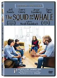 The Squid and the Whale with Jeff Daniels: DVD Cover