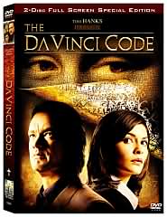 The Da Vinci Code with Tom Hanks: DVD Cover