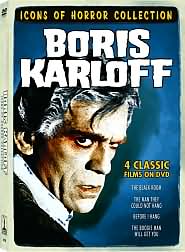 Boris Karloff - Icons of Horror Collection with Boris Karloff: DVD Cover