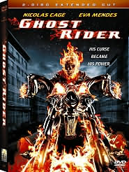 Ghost Rider with Nicolas Cage: DVD Cover