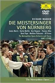 Wagner: Die Meistersinger von N�rnberg with James Levine: DVD Cover
