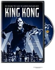 King Kong (1933) with Fay Wray: DVD Cover