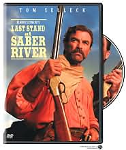 Last Stand at Saber River with Tom Selleck: DVD Cover