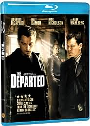 The Departed with Leonardo DiCaprio: Blu-ray Cover