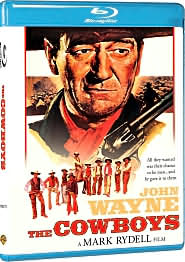 The Cowboys with John Wayne: Blu-ray Cover