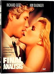 Final Analysis with Richard Gere: DVD Cover