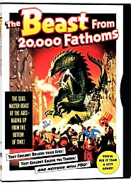 The Beast From 20,000 Fathoms with Paul Christian: DVD Cover
