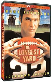 The Longest Yard with Burt Reynolds: DVD Cover