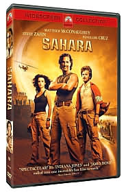 Sahara with Matthew McConaughey: DVD Cover