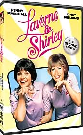 Laverne & Shirley - The Complete Second Season with Penny Marshall: DVD Cover