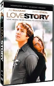 Love Story with Ali MacGraw: DVD Cover