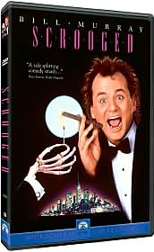 Scrooged with Bill Murray: DVD Cover