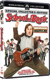 School of Rock with Jack Black: DVD Cover
