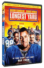 The Longest Yard with Adam Sandler: DVD Cover