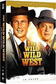 The Wild Wild West - Season 2 with Robert Conrad: DVD Cover