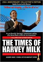 The Times of Harvey Milk with Harvey Fierstein: DVD Cover