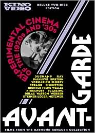 Avant Garde: Experimental Cinema of the 1920s & '30s: DVD Cover