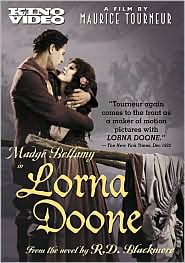 Lorna Doone with Madge Bellamy: DVD Cover