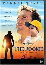 The Rookie with Dennis Quaid: DVD Cover