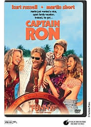 Captain Ron with Kurt Russell: DVD Cover