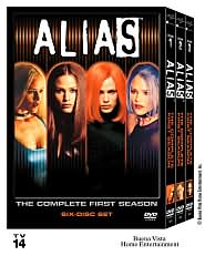 Alias - The Complete First Season with Jennifer Garner: DVD Cover