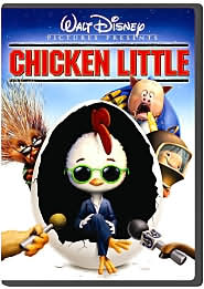 Chicken Little with Zach Braff: DVD Cover