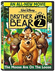Brother Bear 2: The Moose Are on the Loose with Patrick Dempsey: DVD Cover