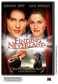 Finding Neverland with Johnny Depp: DVD Cover