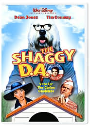 The Shaggy D.A. with Dean Jones: DVD Cover